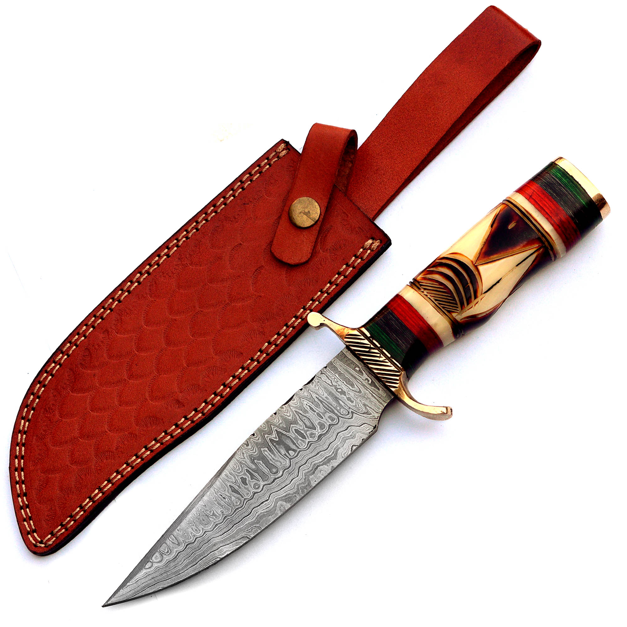 handmade damascus knife